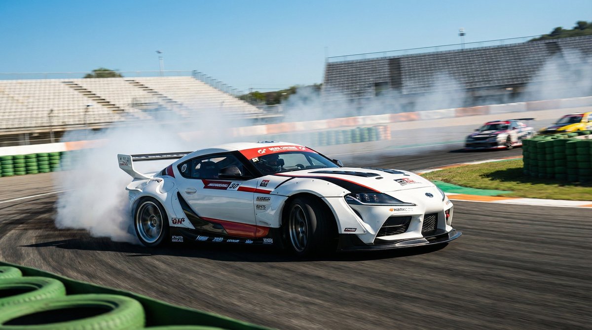 国产丰田Supra漂移视频